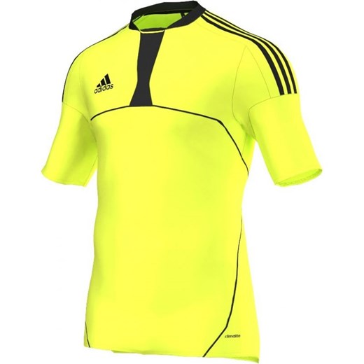 Koszulka piłkarska adidas Pepa Junior D87387 hurtowniasportowa-net zolty napisy