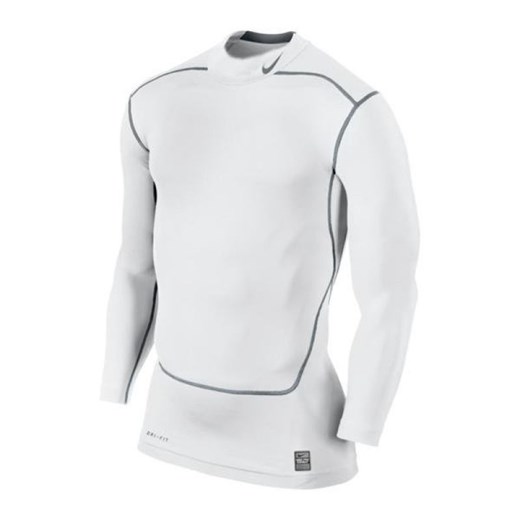 Koszulka termoaktywna Nike Core Compression LS MOCK 2.0 449795-100 hurtowniasportowa-net szary fitness
