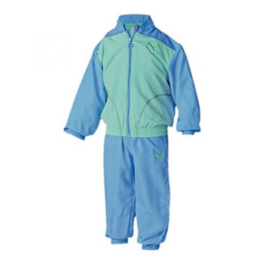 Dres Puma Woven Suit azure Kids 82415701 hurtowniasportowa-net niebieski dzianina