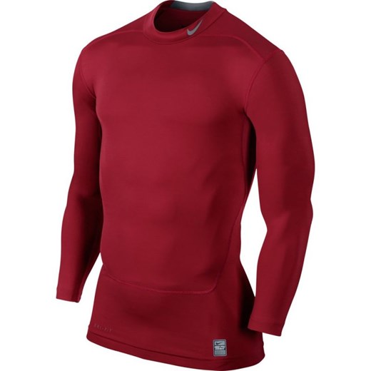 Koszulka termoaktywna Nike Core Compression LS MOCK 2.0 449795-653 hurtowniasportowa-net czerwony fitness