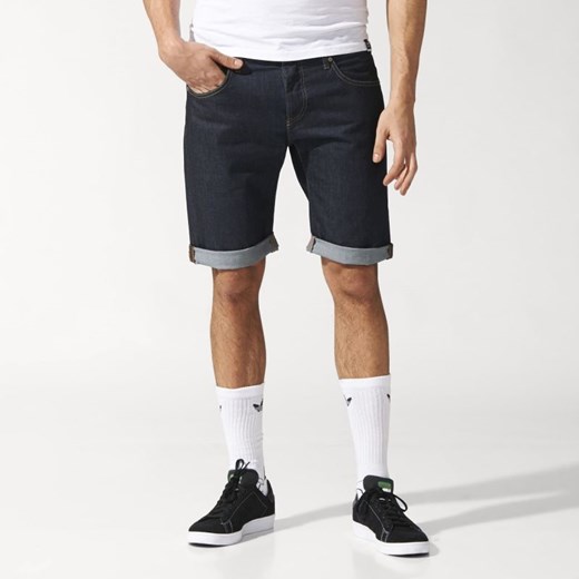 Spodenki adidas ORIGINALS Slim Shorts M S18417 hurtowniasportowa-net szary bawełna