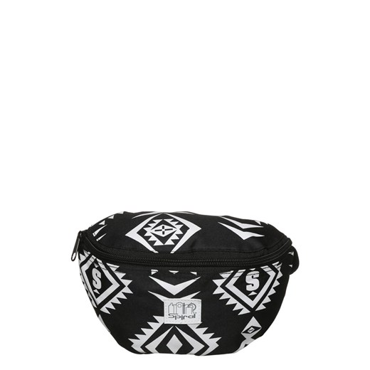 Spiral Bags HARVARD Saszetka nerka tribal black zalando czarny abstrakcyjne wzory
