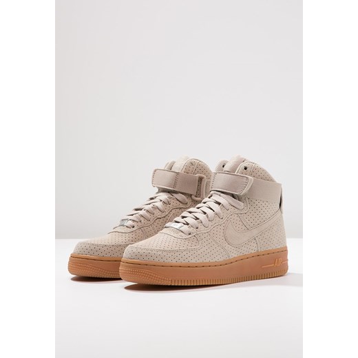 Nike Sportswear AIR FORCE 1 Tenisówki i Trampki wysokie string zalando bezowy casual