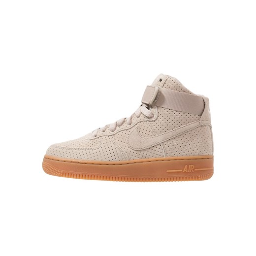 Nike Sportswear AIR FORCE 1 Tenisówki i Trampki wysokie string zalando bezowy abstrakcyjne wzory
