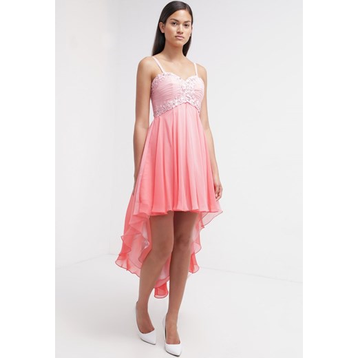 Luxuar Fashion Suknia balowa coralle zalando rozowy długie