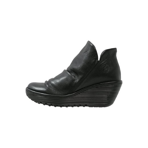 Fly London YIP Ankle boot black zalando czarny abstrakcyjne wzory