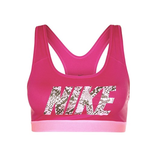Nike Performance PRO CLASSIC Biustonosz sportowy fuchsia/pink zalando rozowy Biustonosze do biegania
