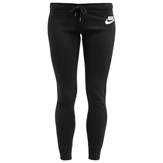 Nike Sportswear RALLY Spodnie treningowe black zalando czarny bawełna