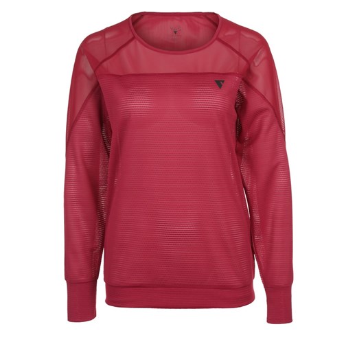 YAS Sport YASCOVER Bluzka z długim rękawem beet red zalando czerwony Bluzki sportowe