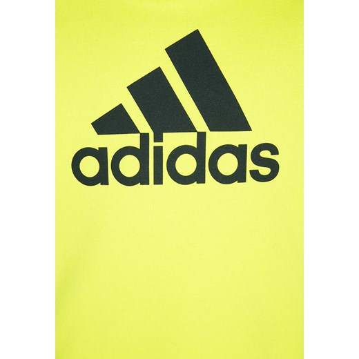 adidas Performance Bluza z kapturem semi solar yellow/dark grey zalando szary Bluzy sportowe damskie