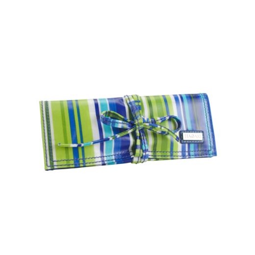 HADAKI Torba na biżuterię Jewerly Roll jazz cobalt stripes pinkorblue-pl zielony torba