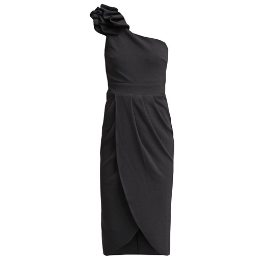 TFNC ISABELLE Sukienka koktajlowa black zalando czarny bez wzorów/nadruków