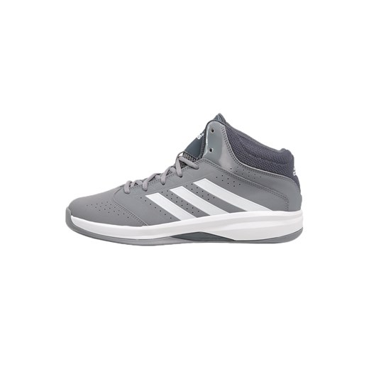 adidas Performance ISOLATION 2 Obuwie do koszykówki grey/white/onix zalando szary Buty do koszykówki męskie