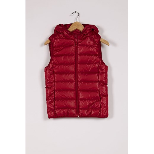 Sleeveless jacket terranova czerwony casual