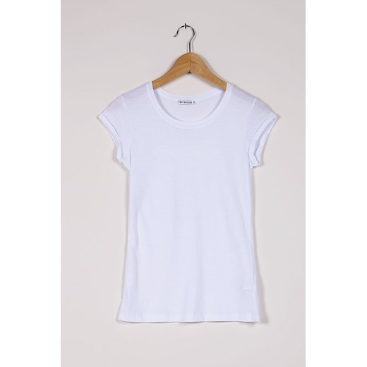 Plain t-shirt terranova fioletowy jersey