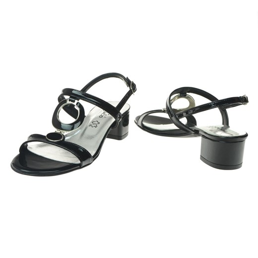 Sandały Zodiaco D198 Nero buty1-pl  sandały