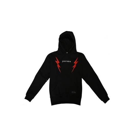 Bluza Thunder Hoodie Black showroom-pl czarny bawełna