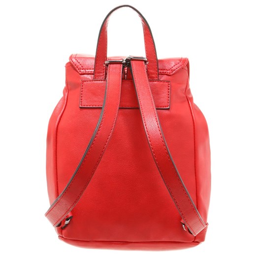 Esprit Plecak red zalando pomaranczowy bez wzorów/nadruków