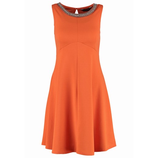 Dorothy Perkins Sukienka letnia orange zalando pomaranczowy bez wzorów/nadruków
