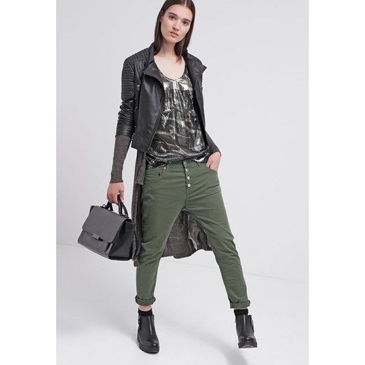 Replay PILAR Jeansy Relaxed fit military zalando szary casual