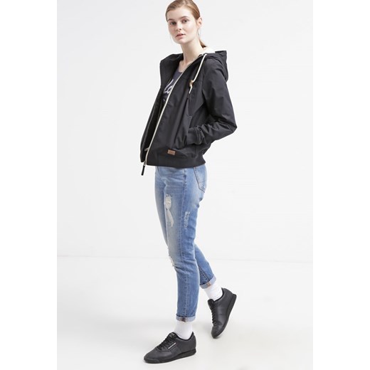 TWINTIP Kurtka przejściowa black zalando bez wzorów/nadruków