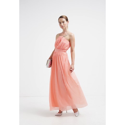 Miss Selfridge Suknia balowa pink zalando rozowy bez wzorów/nadruków