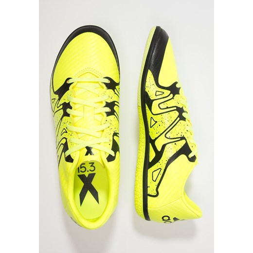 adidas Performance X 15.3 IN Halówki solar yellow/core black zalando zolty ocieplane