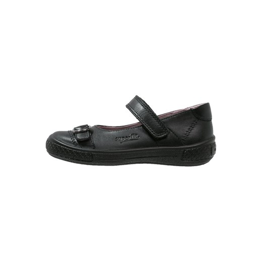 Superfit TENSY Baleriny z zapięciem schwarz zalando czarny na rzepy