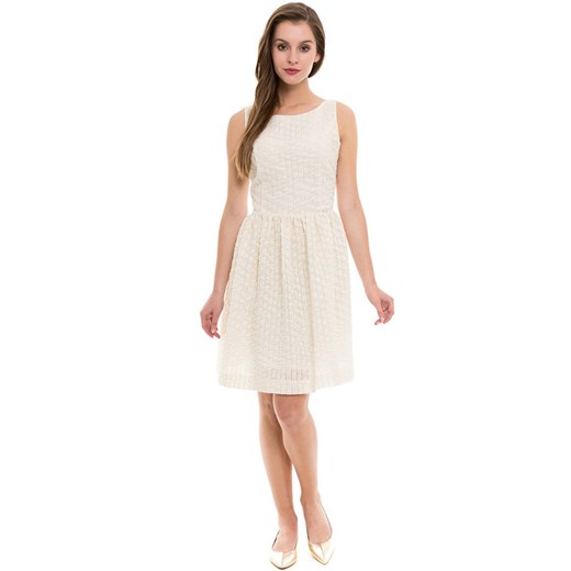 Sukienka - Simple - Wybierz answear-com bezowy lato