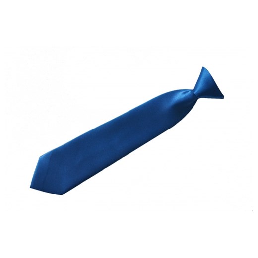 Krawat dla chłopca, krótki - niebieski piccolino-sklep-pl granatowy chłopięce