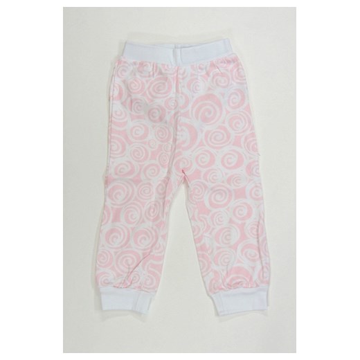 Spodnie dziewczęce Księżniczka Różowa 9 rozmiar 104 piccolino-sklep-pl bialy bawełna