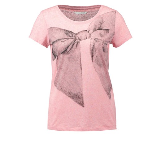 ONLY ONLLOUI Tshirt z nadrukiem blush zalando rozowy bawełna