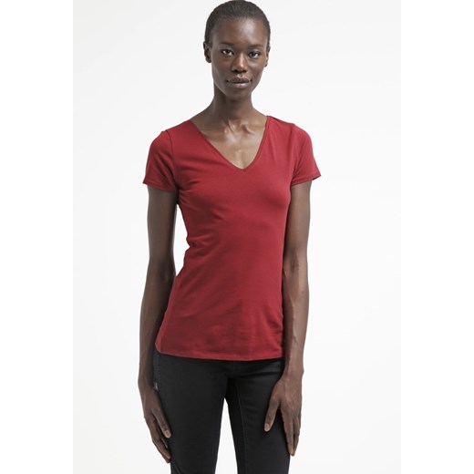 Zalando Essentials Tshirt basic dark red zalando czerwony elastan