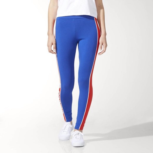Spodnie adidas ORIGINALS City London Leggings W S19890 hurtowniasportowa-net niebieski bawełna