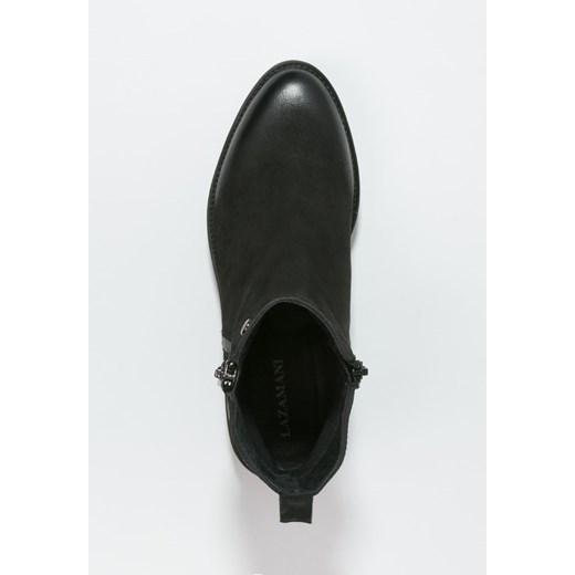 Lazamani Botki kowbojki i motocyklowe black zalando czarny boho