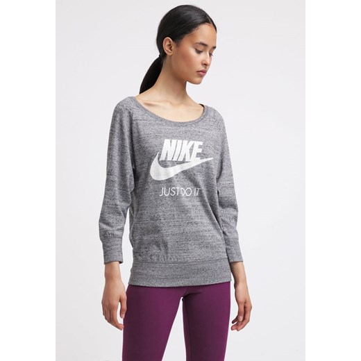 Nike Sportswear GYM VINTAGE Bluzka z długim rękawem carbon zalando  Bluzki sportowe