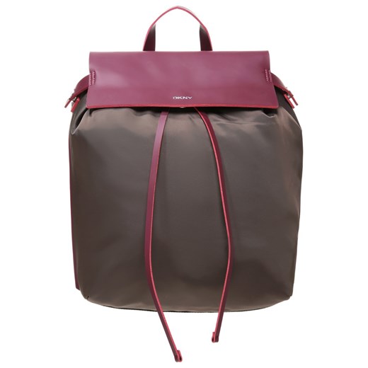 DKNY ACTIVE Plecak dark desert/beet red zalando szary nylon