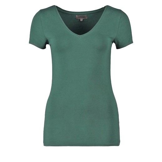 Zalando Essentials Tshirt basic dark green zalando zielony Odzież