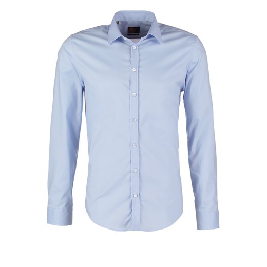 Seidensticker Uno Super Slim Koszula biznesowa light blue zalando niebieski abstrakcyjne wzory