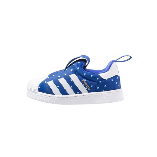 adidas Originals SUPERSTAR 360 I Półbuty wsuwane bold blue/white zalando niebieski bez zapięcia