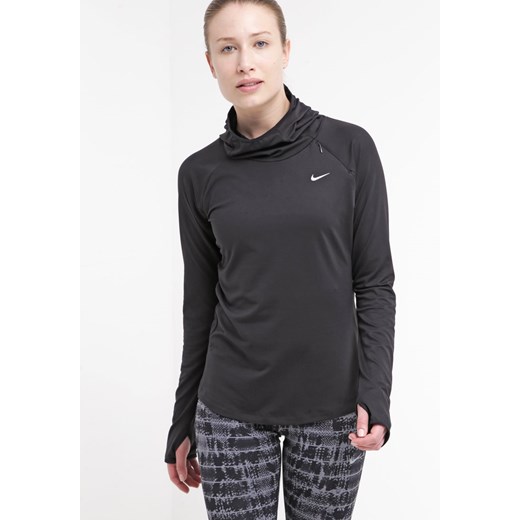 Nike Performance ELEMENT Bluzka z długim rękawem black/reflective silver zalando szary długie