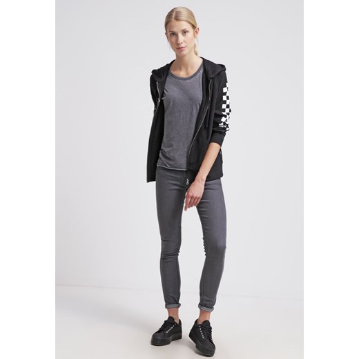 Vans CHECKER Bluza rozpinana black zalando Bluzy rozpinane damskie
