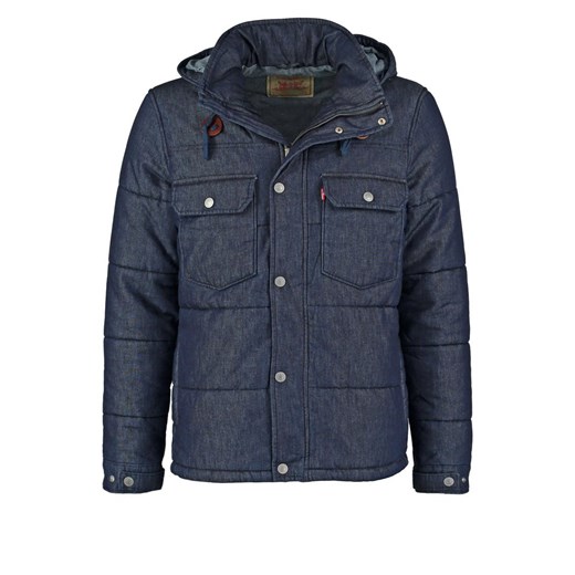 Levi's® Kurtka zimowa rinsed denim zalando szary abstrakcyjne wzory