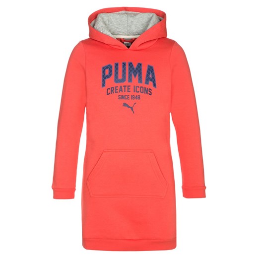 Puma Sukienka letnia cayenne zalando rozowy bawełna