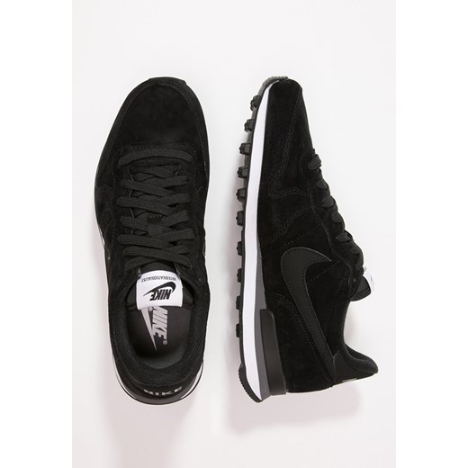 Nike Sportswear INTERNATIONALIST Tenisówki i Trampki black/dark grey/white zalando czarny bez wzorów/nadruków