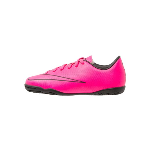 Nike Performance MERCURIAL VICTORY V IC Halówki hyper pink/black zalando rozowy Buty chłopięce do piłki nożnej