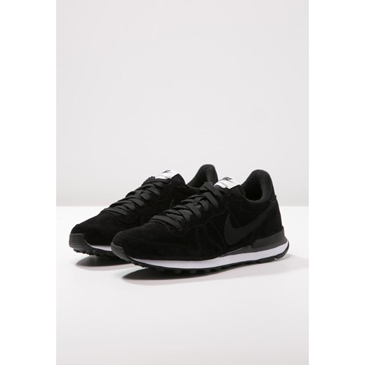 Nike Sportswear INTERNATIONALIST Tenisówki i Trampki black/dark grey/white zalando czarny casual