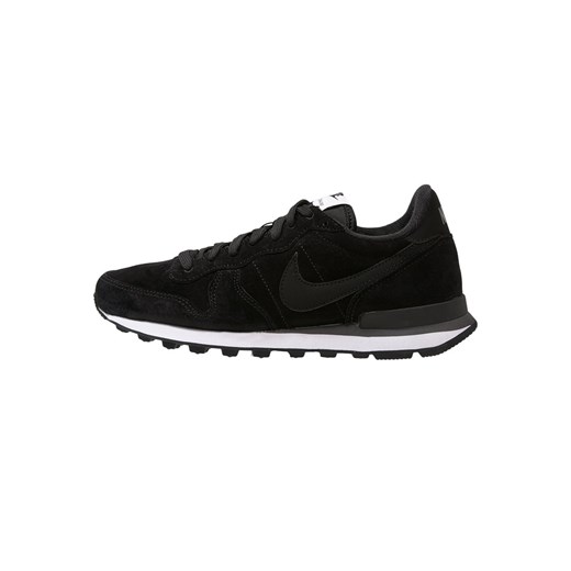 Nike Sportswear INTERNATIONALIST Tenisówki i Trampki black/dark grey/white zalando czarny abstrakcyjne wzory