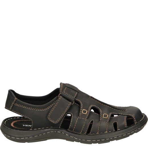 SANDAŁY MĘSKIE KY0011 B BLAC venezia szary sandały