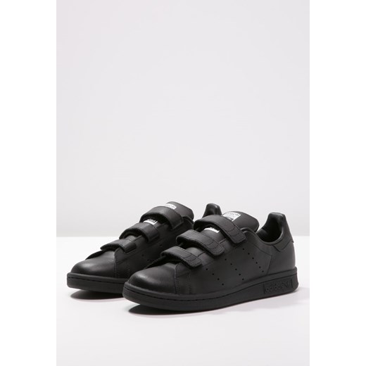 adidas Originals STAN SMITH Tenisówki i Trampki core black zalando czarny napisy
